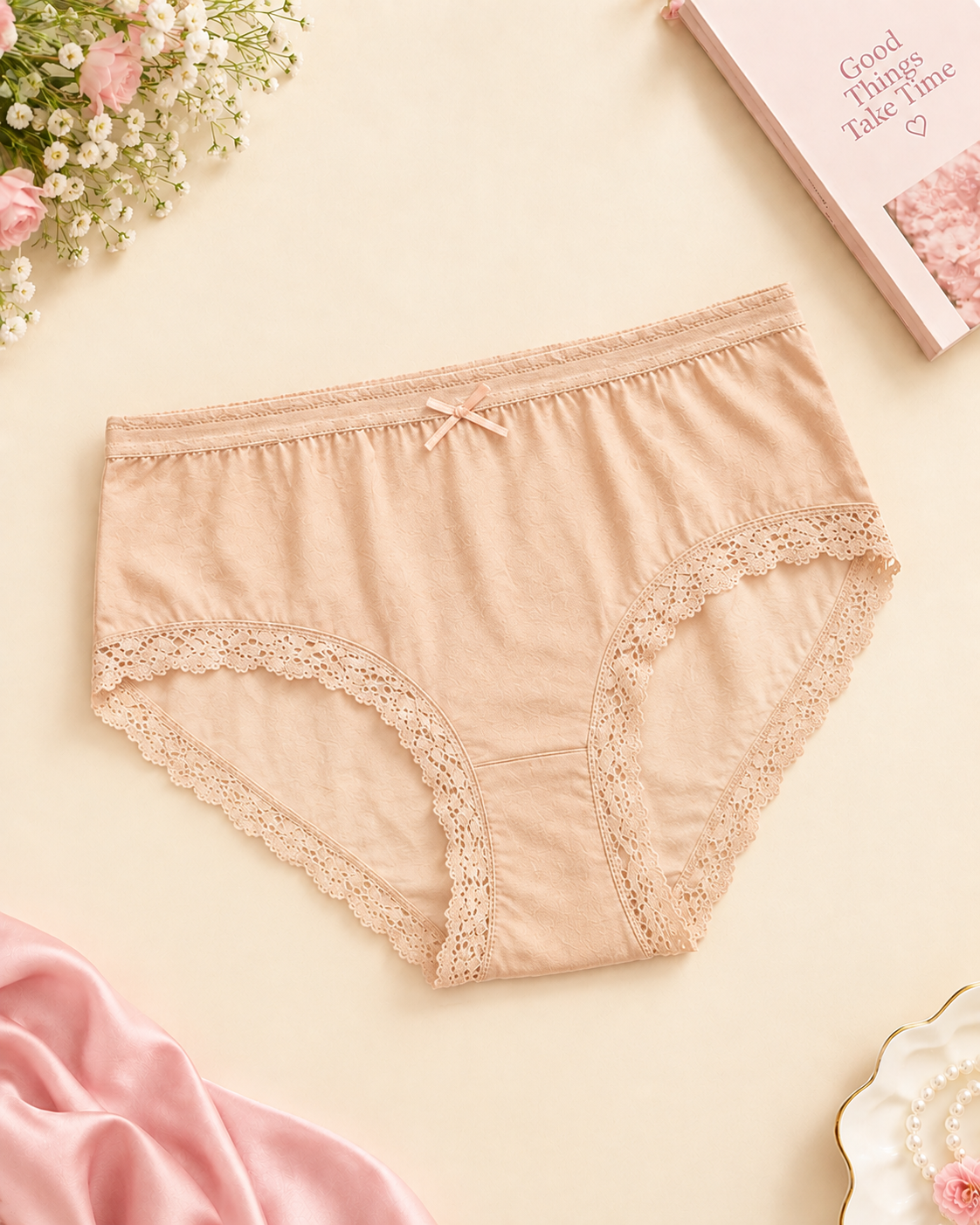Thailand Lycra Net (Stretchable) Underwear Secretinner