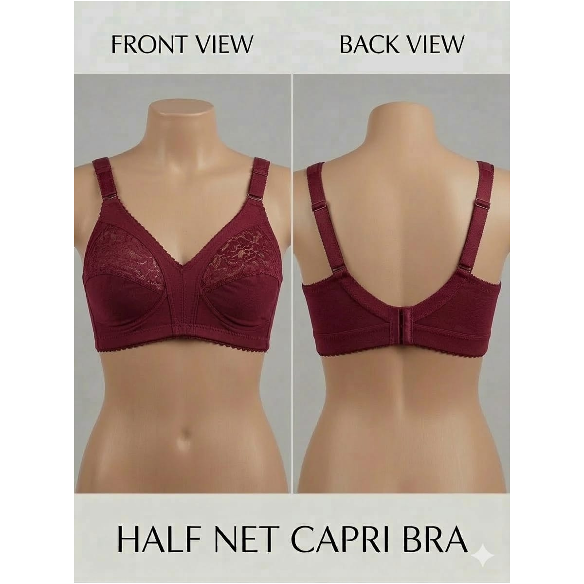 Good quality fabric Push-up feature for added support bra