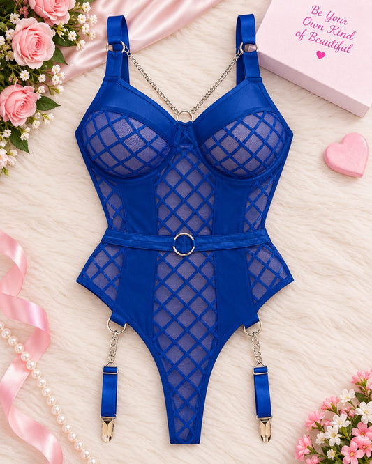 Lingerie Set Transparent Bra Bandage Secretinner