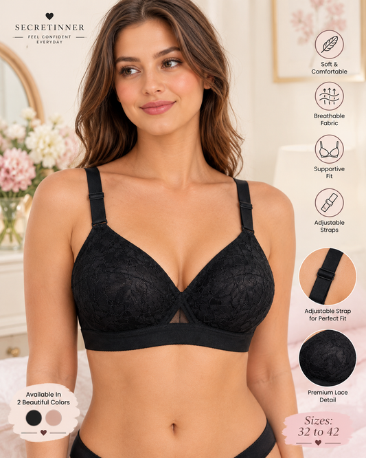 Chicken Cotton Chori Elastic Bra Secretinner