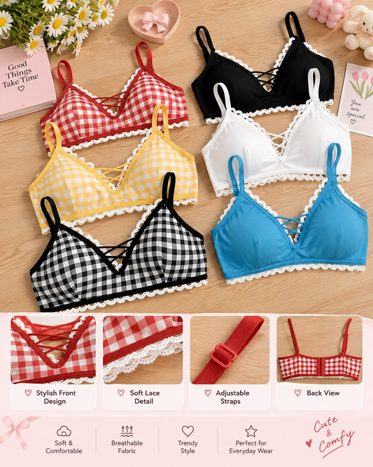 Cute Comfy Daily Wear Bra Secretinner