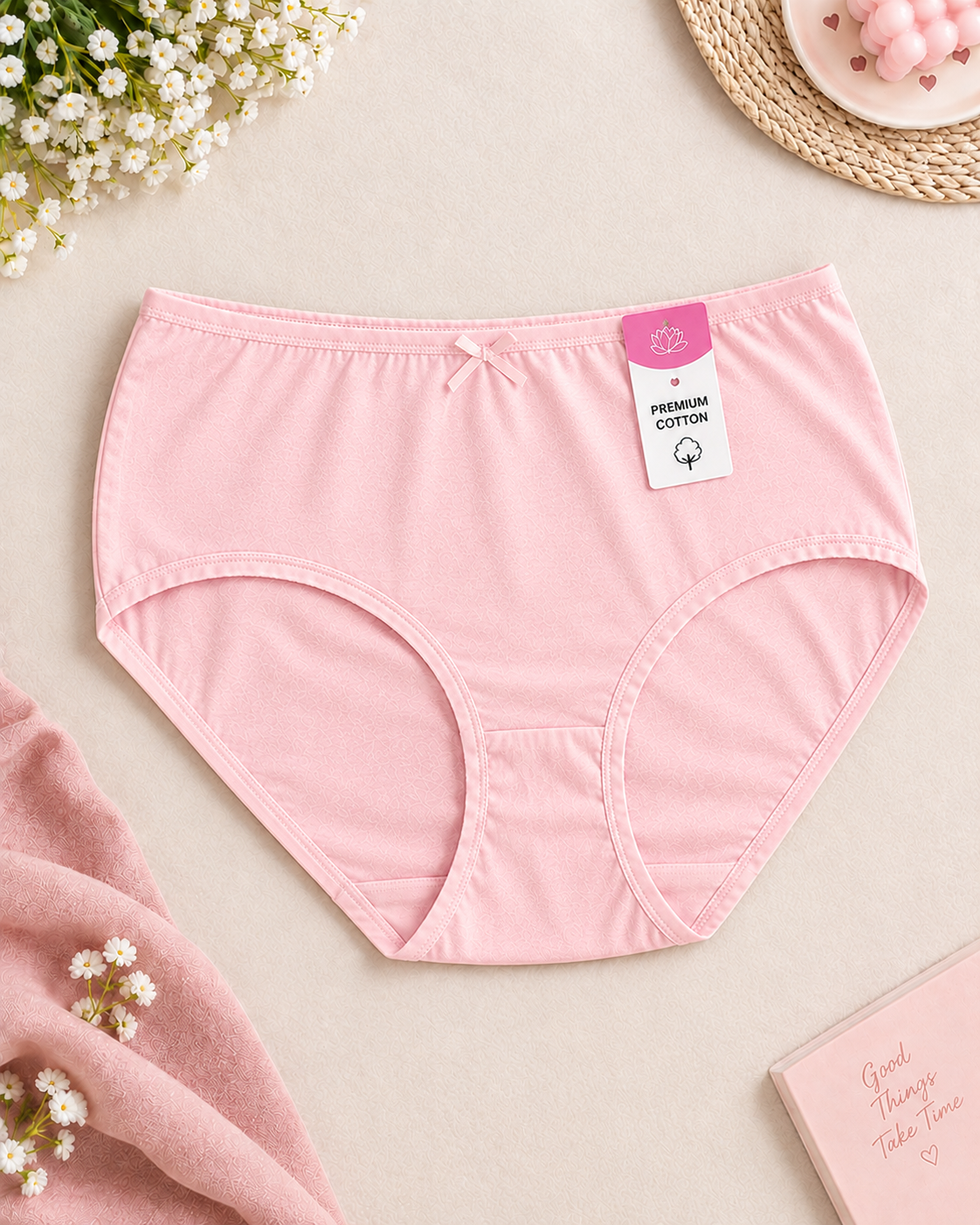 Breathable Cotton for Young Girls Secretinner