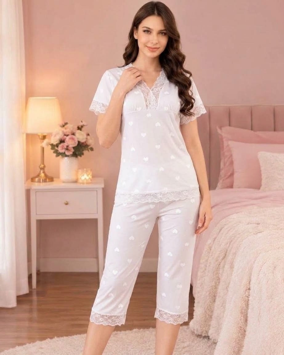 Basic Summer Night Dress for Women Secretinner