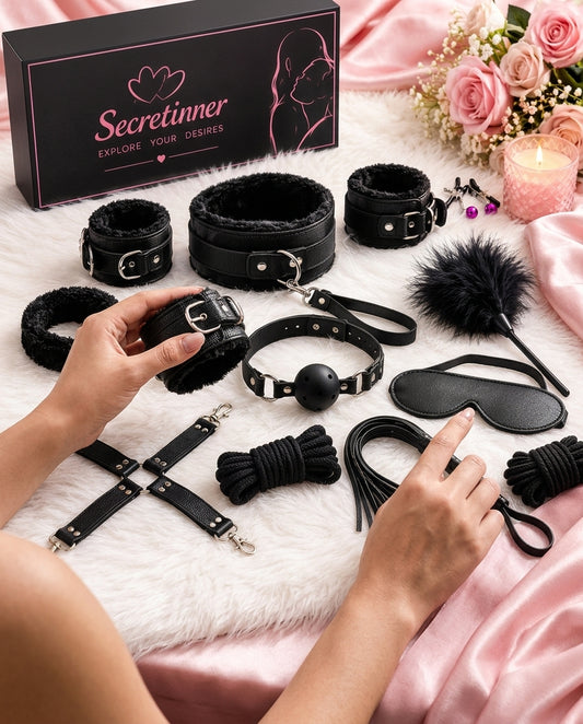 Ultimate 12-Piece Bondage & BDSM Pleasure Kit Secretinner