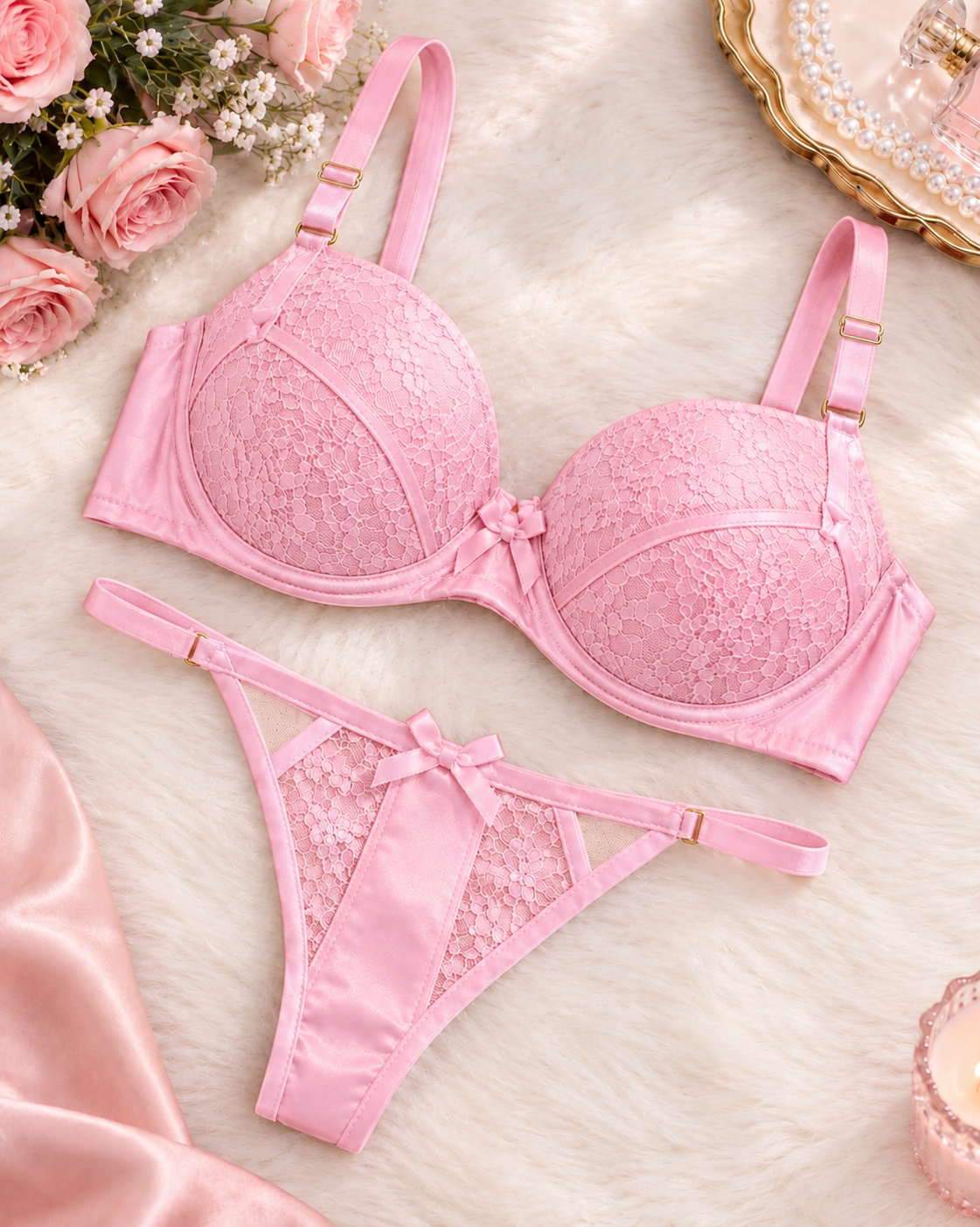 Wonder Women Soft Bra & Panty Set By Secret Inner Secretinner